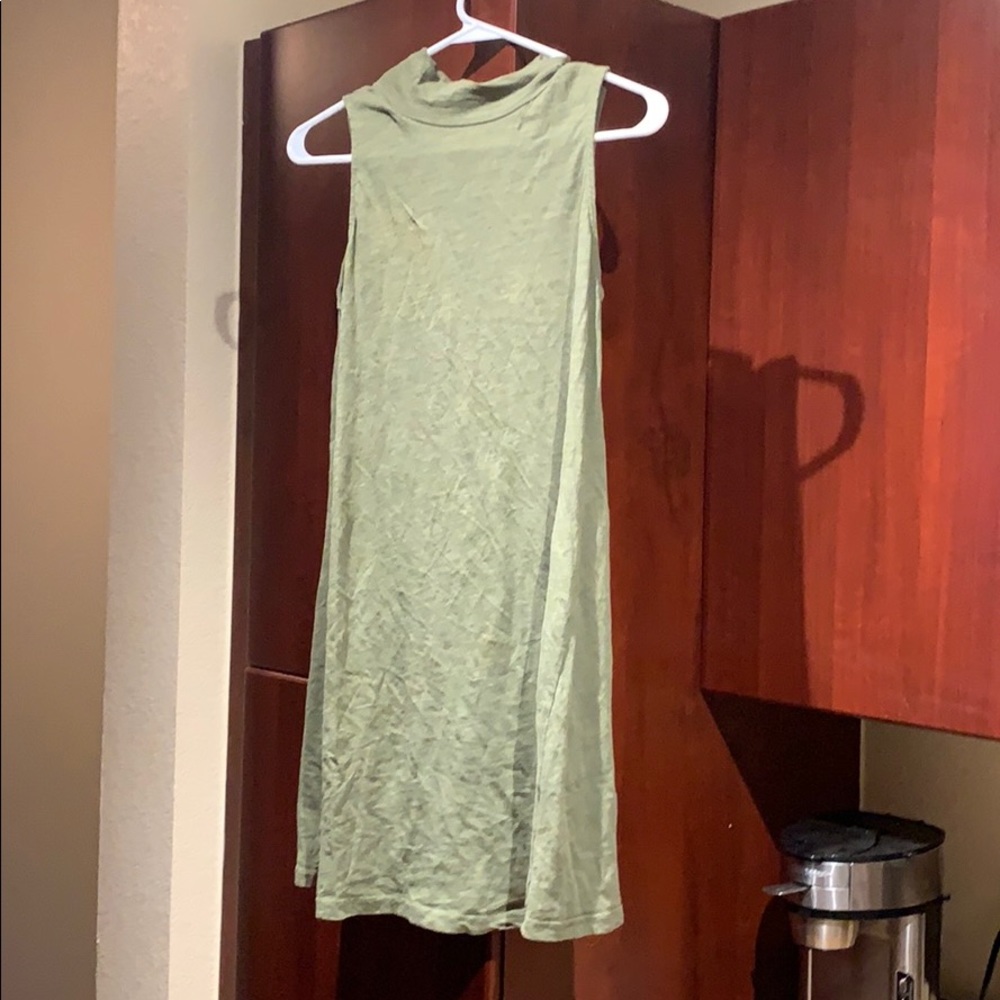 High neck dress